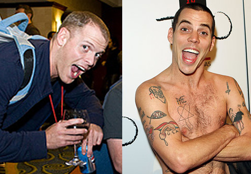 Separated at birth: Timothy Ferris and Steve-O